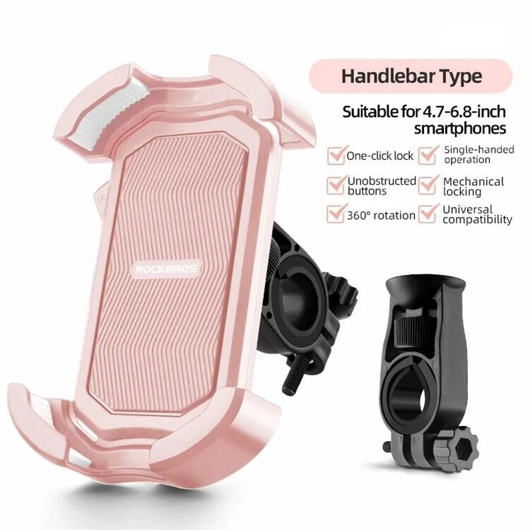 Supporto per telefono antiurto per bicicletta e moto 2/5