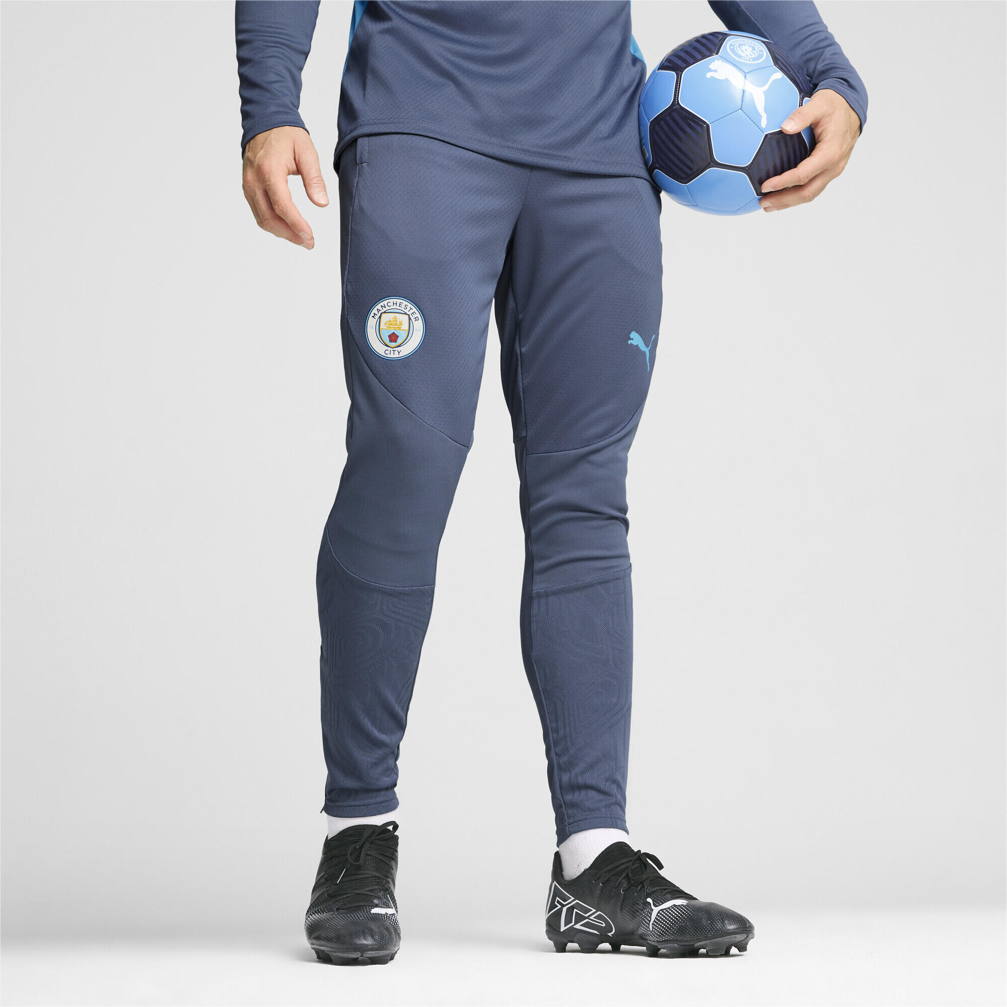 Manchester City Trainingshose Herren PUMA Inky Blue Magic 2/7