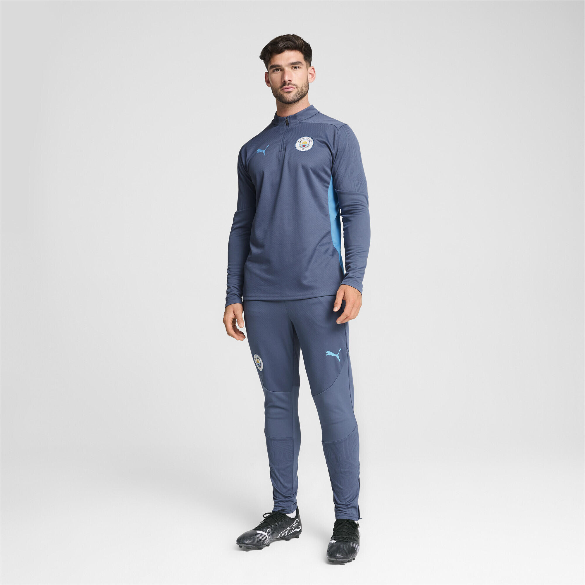 Manchester City Trainingshose Herren PUMA Inky Blue Magic 6/7