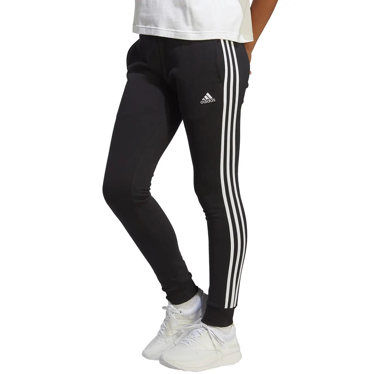 Essentials 3-Stripes French Terry Cuffed Broek 3/7