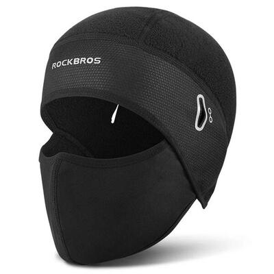 Multifunctionele nekwarmer met fleece voering. ideaal voor de winter