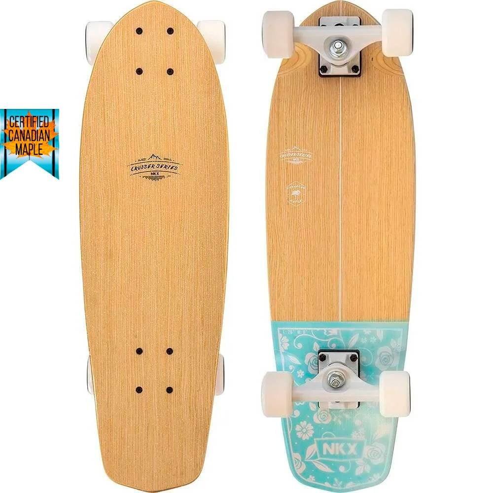 Mini Cruiser Classic Mint - Floral 26" 2/3