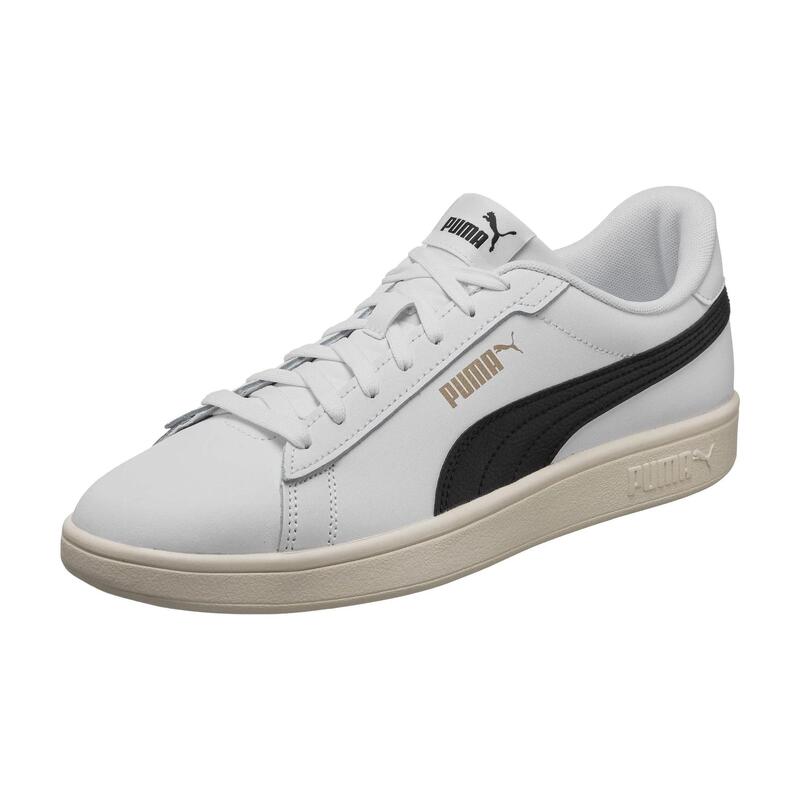 Smash 3.0 L cipők PUMA White Black Gold Frosted Ivory beige