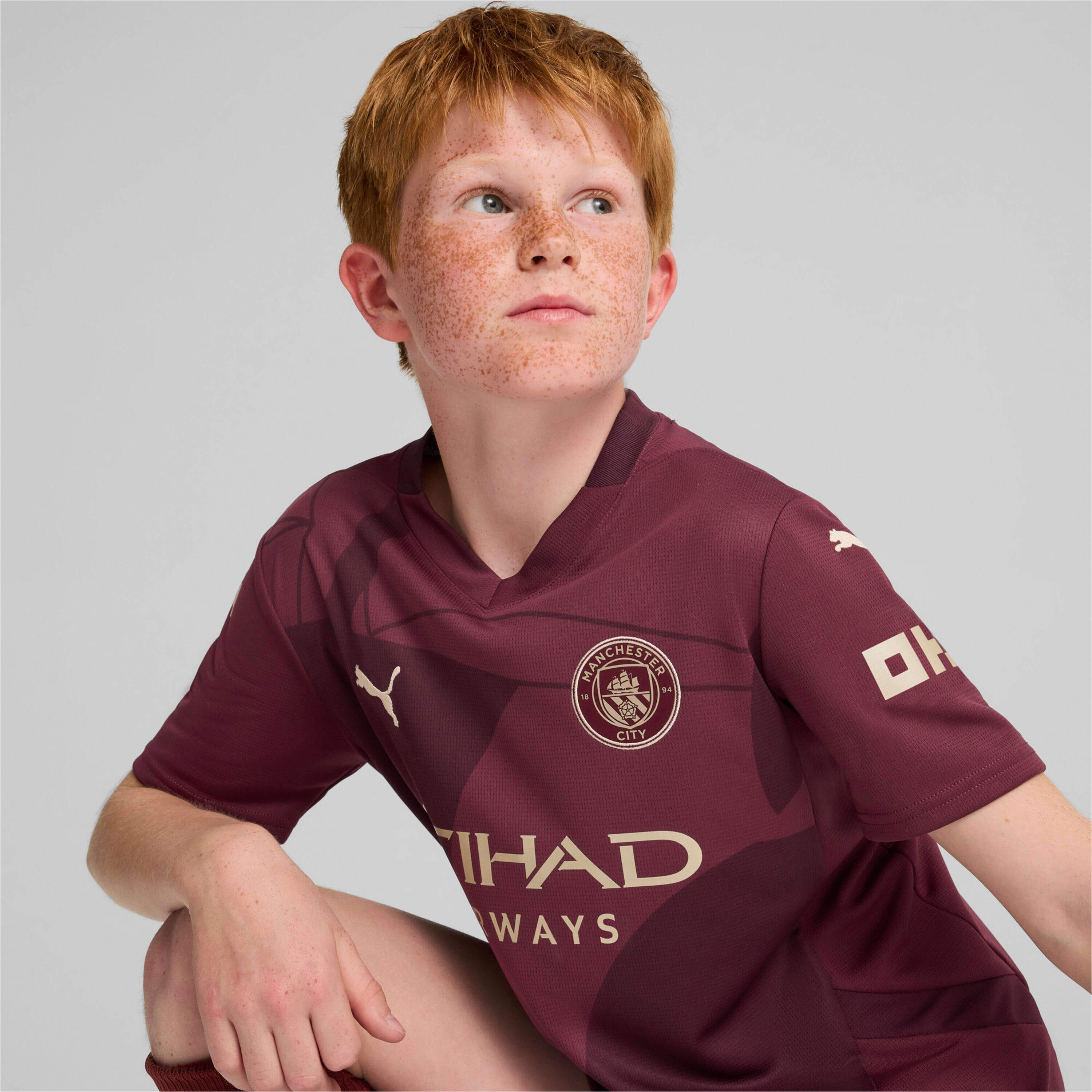 Tweedehands - Trui voor kinderen third Manchester City 2024/25 4/6