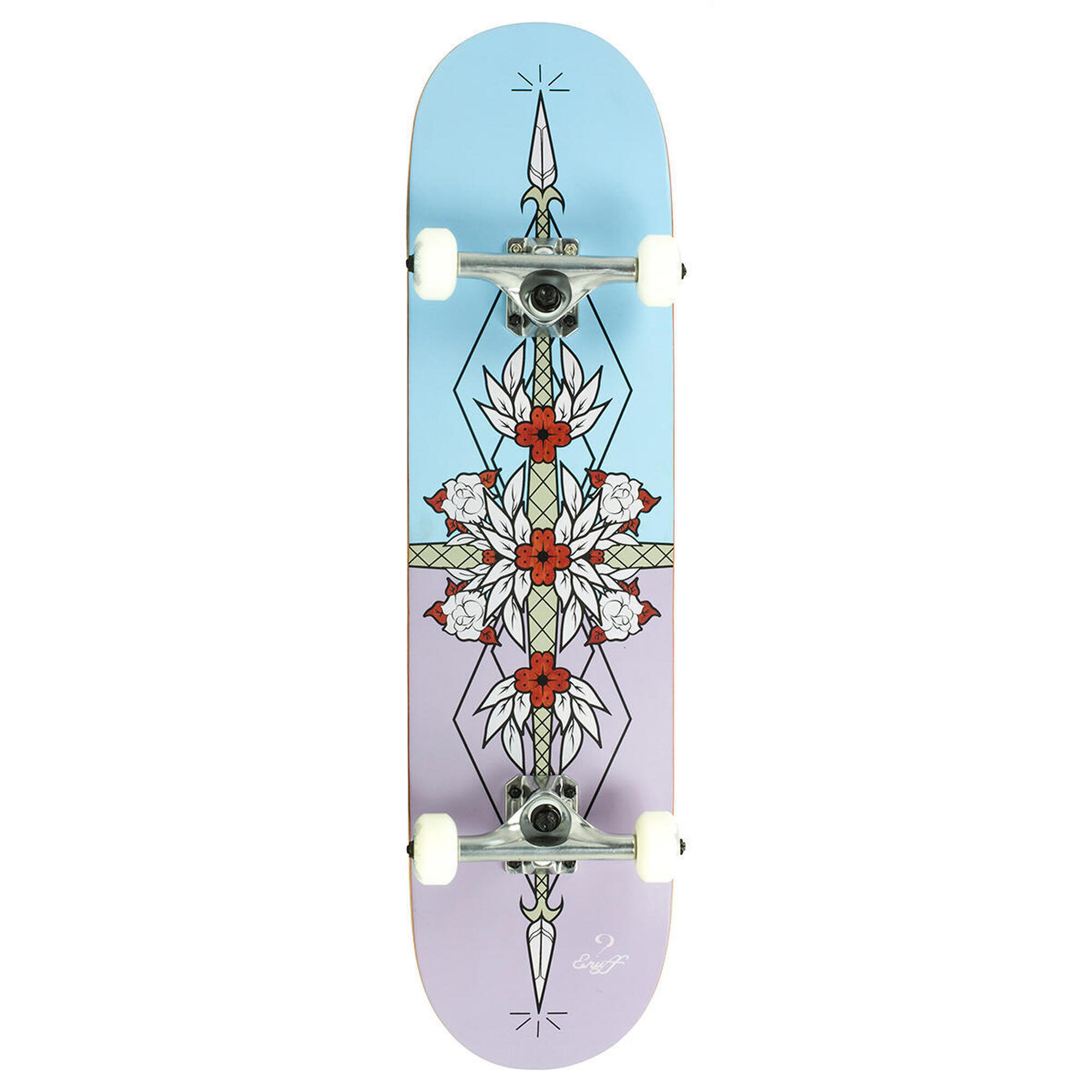 Skate Enuff Flash 32" x 8" Paars/Blauw