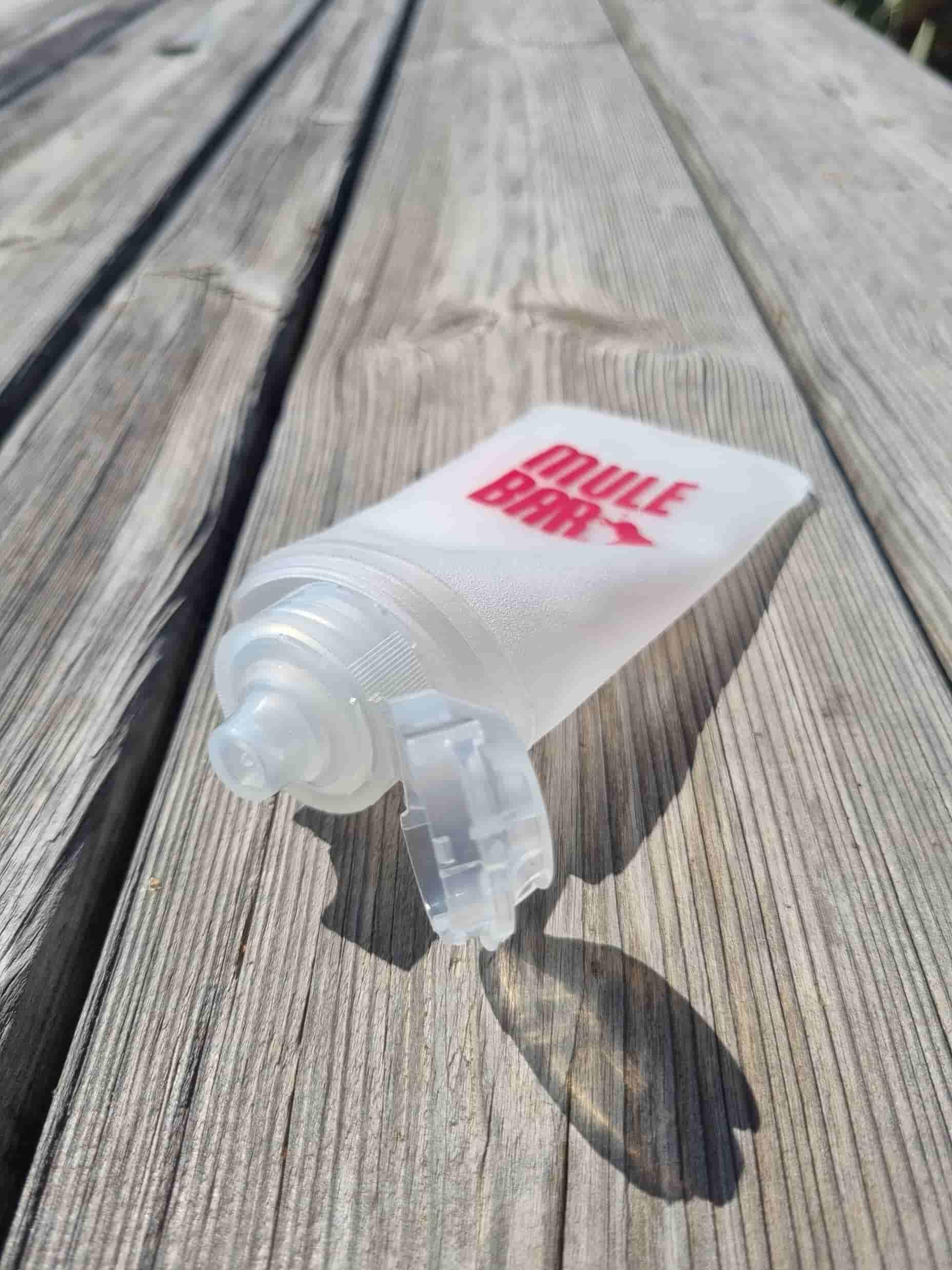 Gourde souple - soft flask - en Silicone 150ml pour gels énergétiques Mulebar 4/4