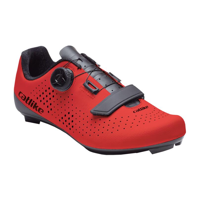Catlike Kompact'o R1 Silniční Cyklistické Boty Unisex Červená Mat 37