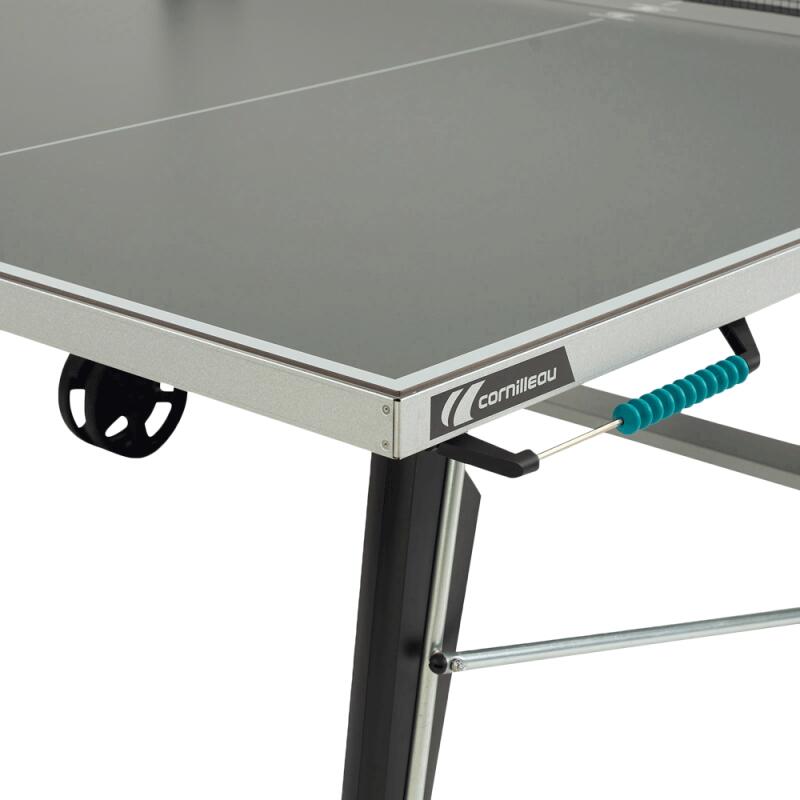Table de tennis de table Cornilleau 400X gris extérieur 6/7