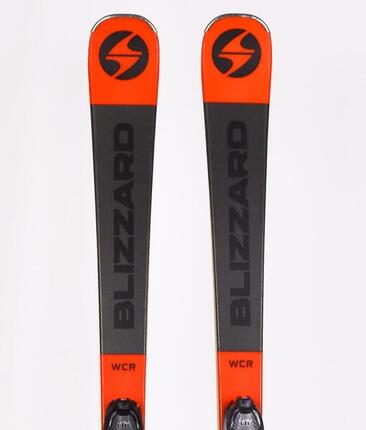 RECONDITIONNE - Ski Occasion Blizzard WCR (orange/noir) - BON