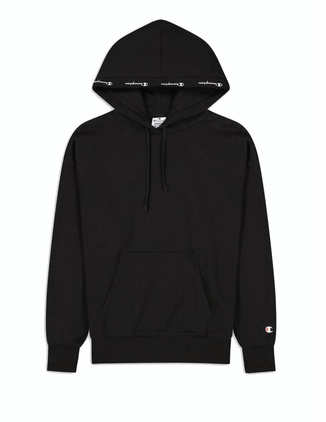 Sweat à capuche pour femme Champion noir 3/4