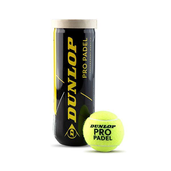 DUNLOP Bola Padel Dunlop Pro Padel (Tubo 3un)