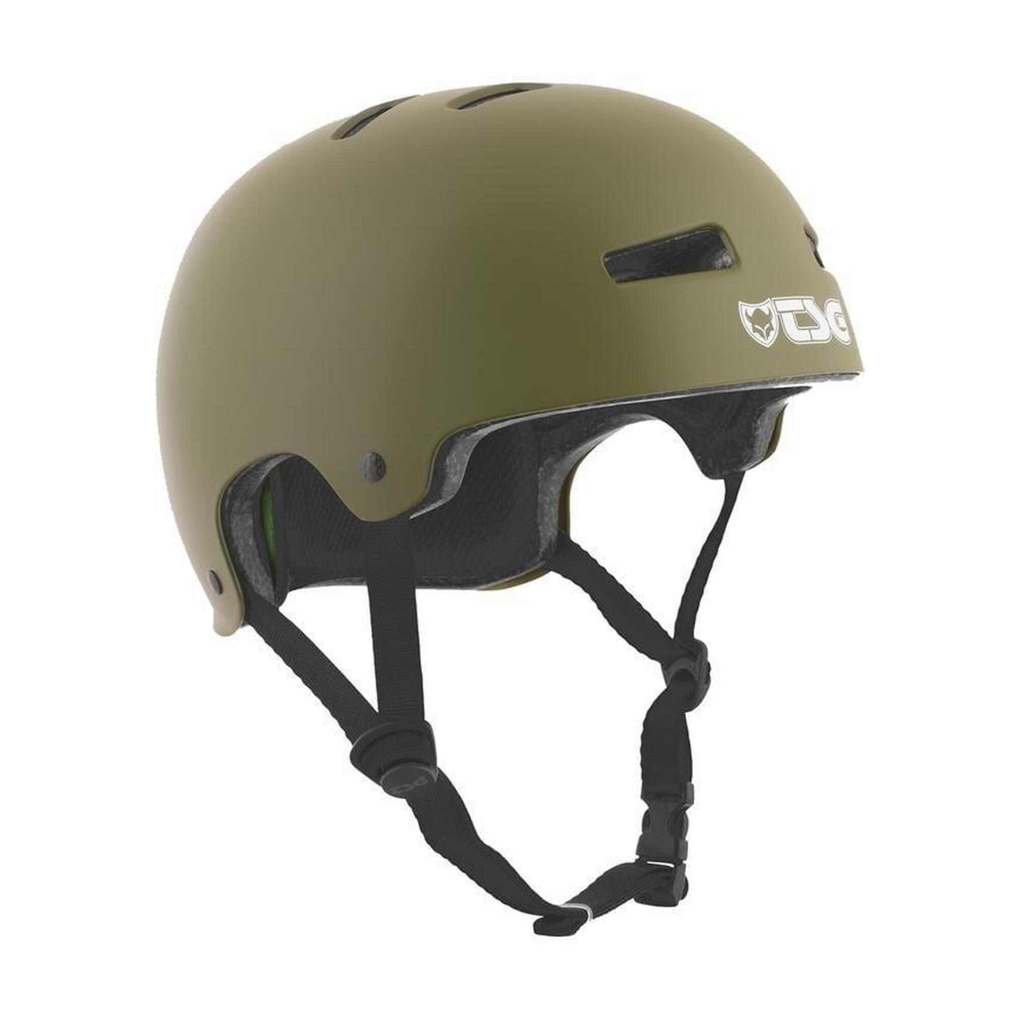 Protectii Casca Evolution Solid Color Satin Olive S/M