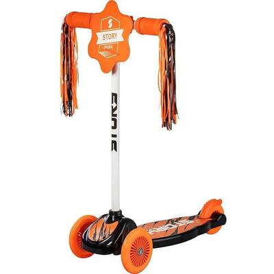 Story turbo jett kids scooter black - orange