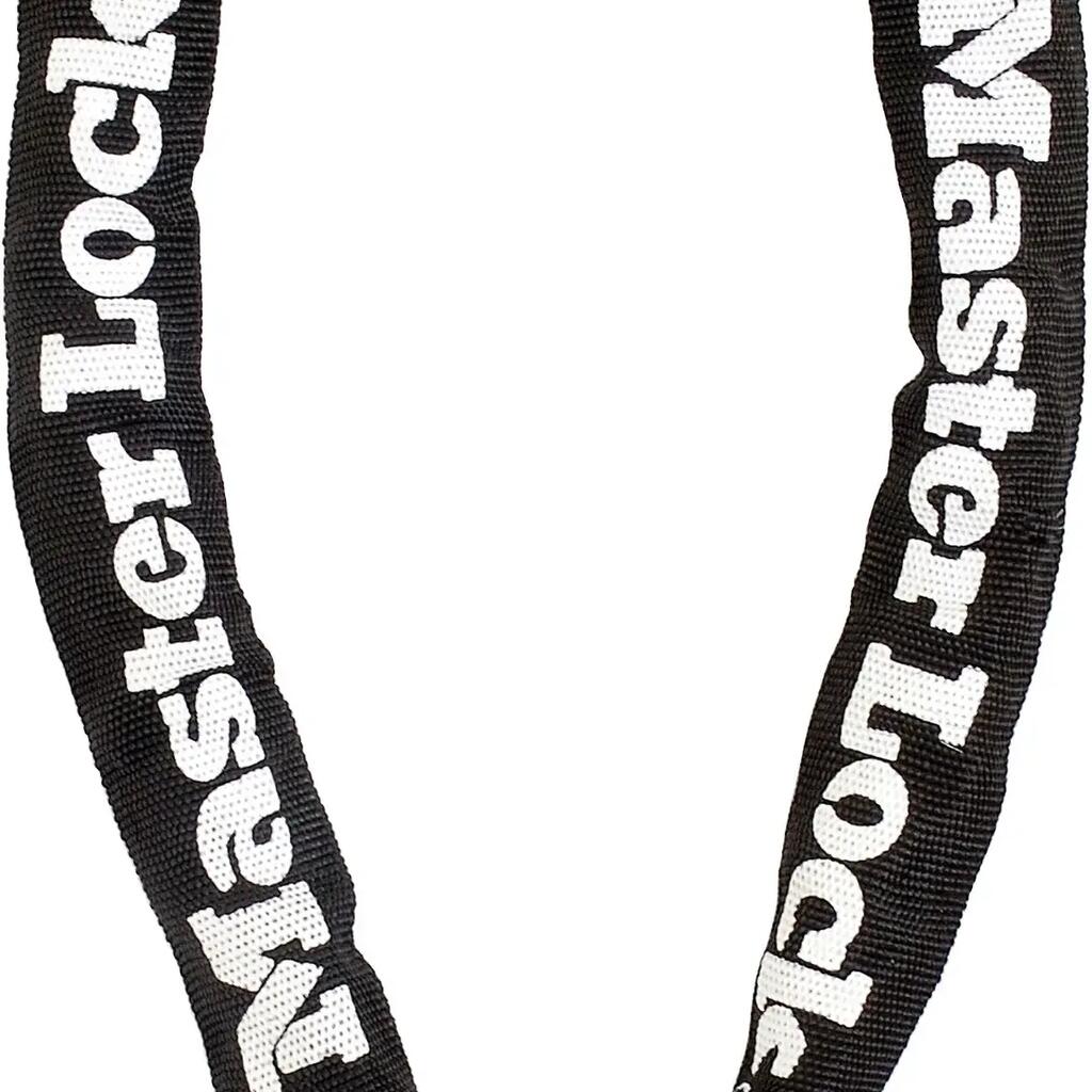 Chain Bike Lock with Padlock, Keys, 90cm x 6mm, Random Color