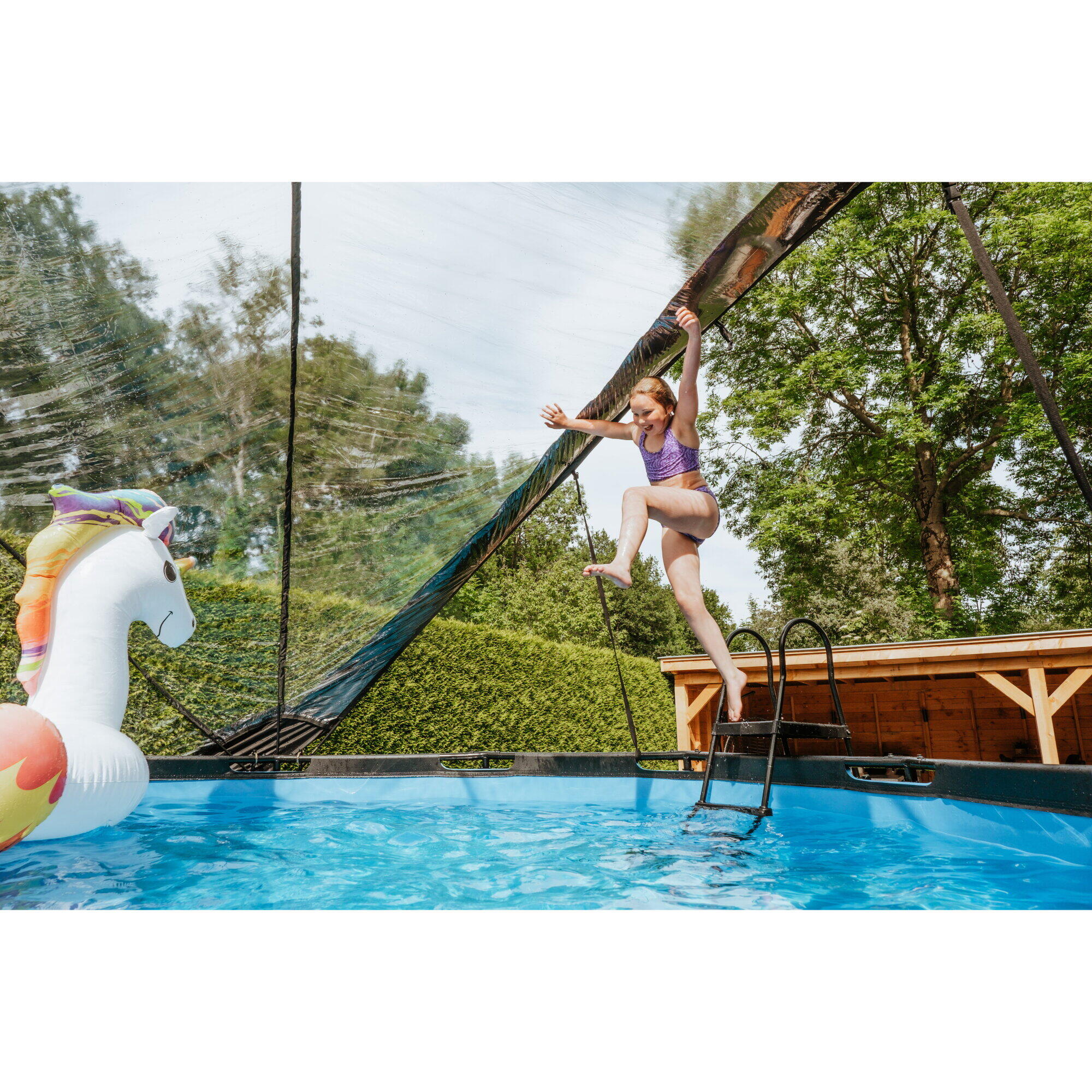 Pool Abdeckung ECO ø427cm - universal 7/7