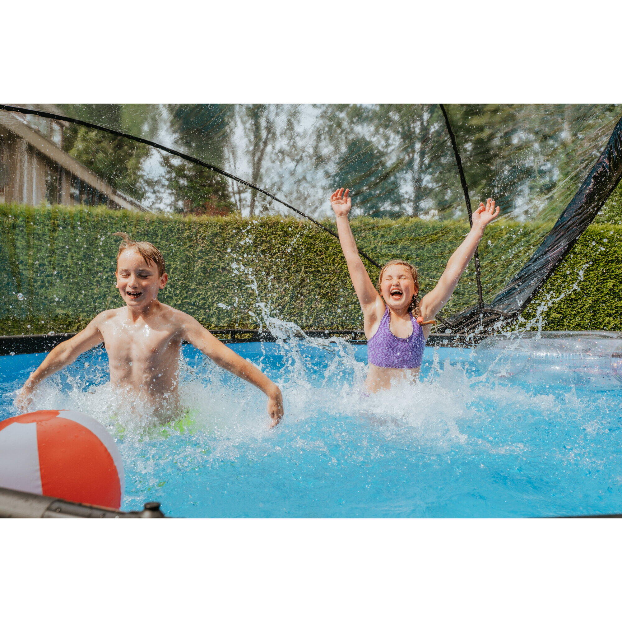 Pool Abdeckung ECO ø427cm - universal 4/7