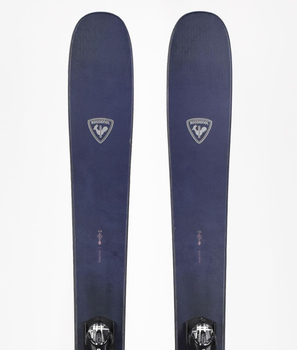 ROSSIGNOL RECONDITIONNE - SKI TEST ROSSIGNOL BLACKOPS RALLYBIRD 104 Ti W 2024 - TRES BON