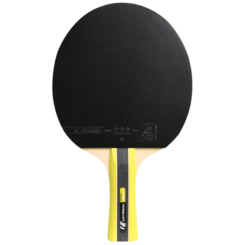 Cornilleau - Raquette Sport 400 - Raquette De Tennis De Table - Noir - Concave - Decathlon