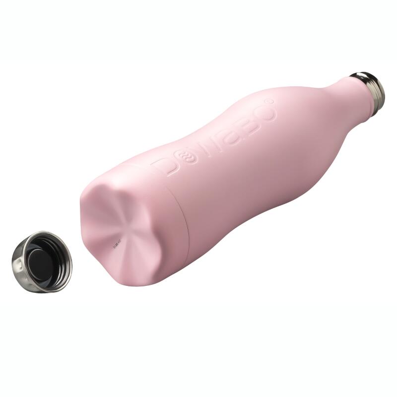 Gourde Cocktail Coll simple paroi Flamingo - 1200 ml - Rose 2/5