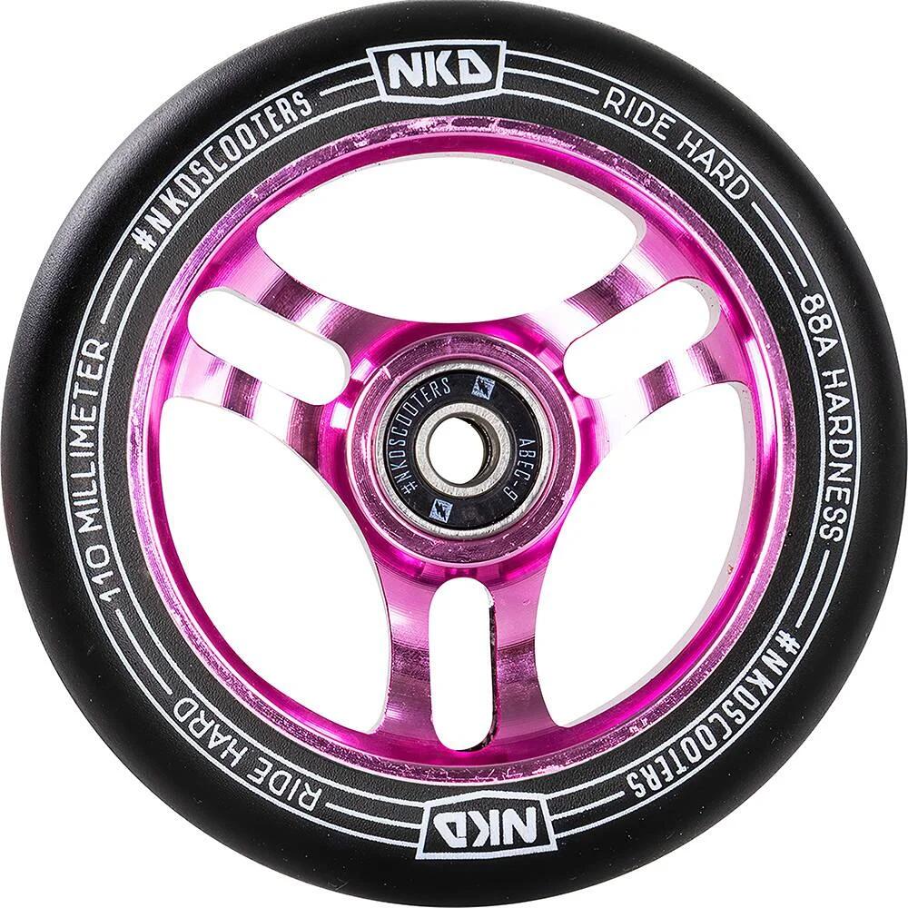 NKD Justice 110mm ALU Black / Pink 3/3