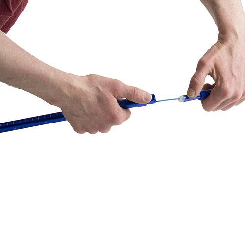 Wandelstok Trek Lite (single) - 3-delig - Blauw 5/6