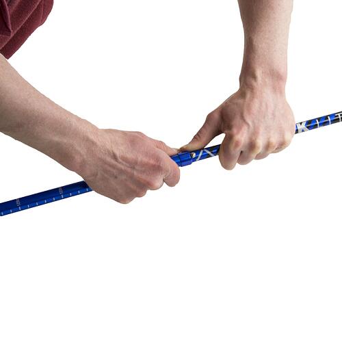 Wandelstok Trek Lite (single) - 3-delig - Blauw 4/6