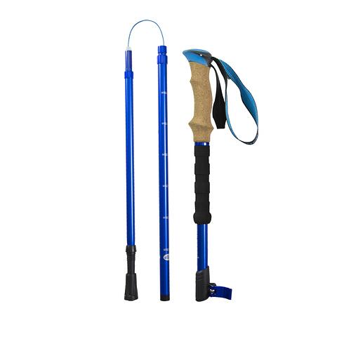 Wandelstok Trek Lite (single) - 3-delig - Blauw 2/6