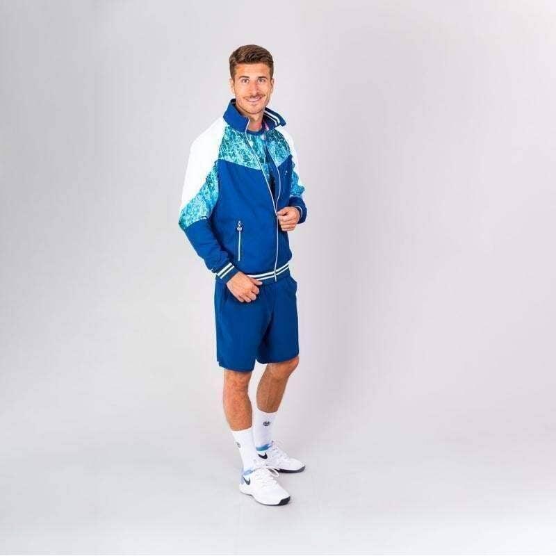 Jabu Tech Jacket - dark blue, aqua 2/7