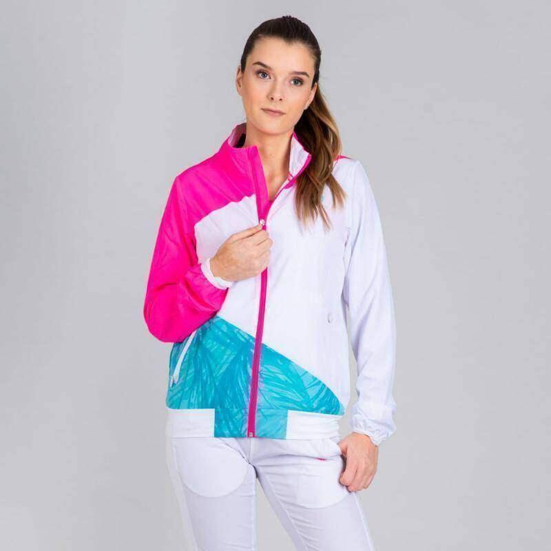Gene Tech Jacket - pink/white/mint 5/7