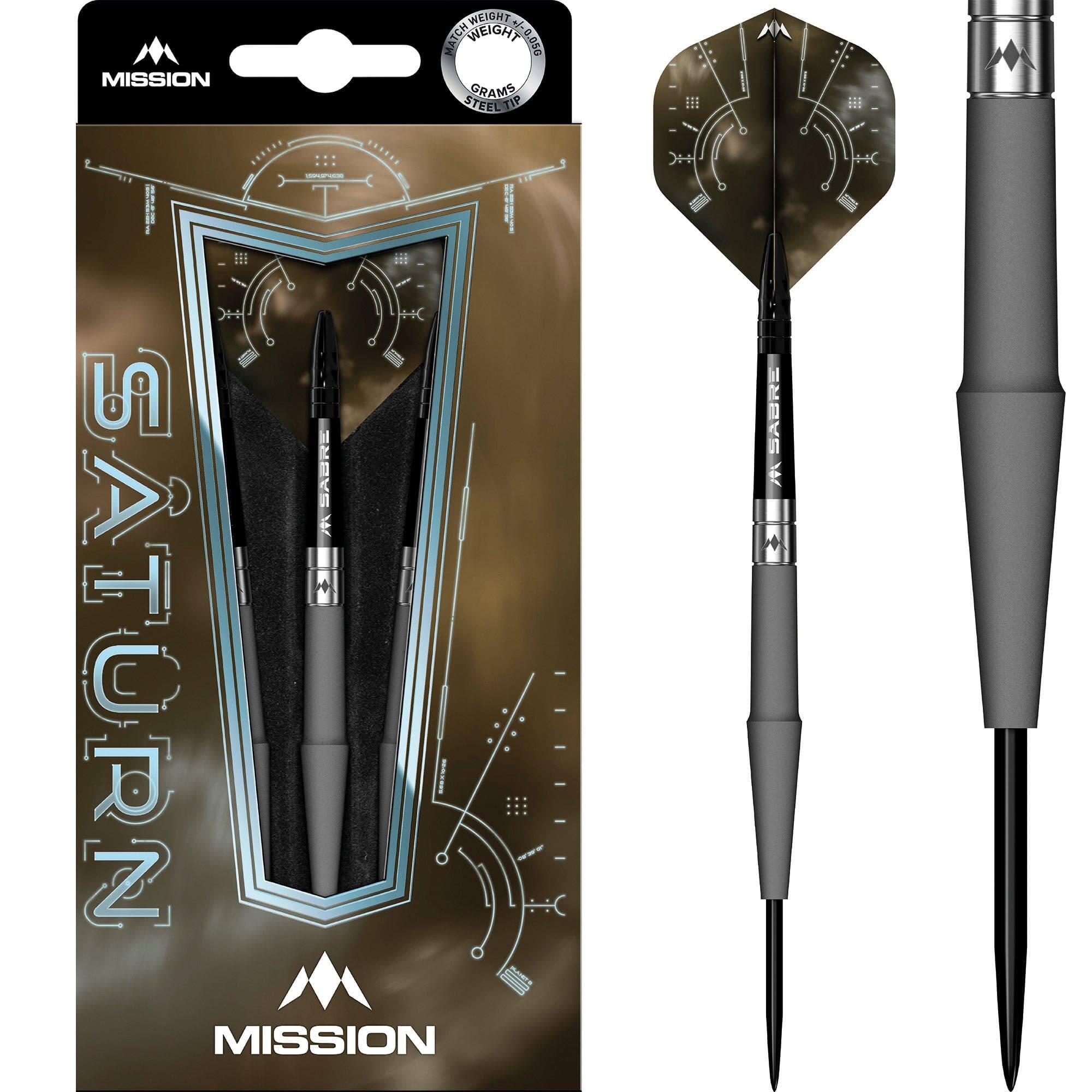 MISSION Mission Saturn Darts - Steel Tip - 90% Tungsten - Hyperion