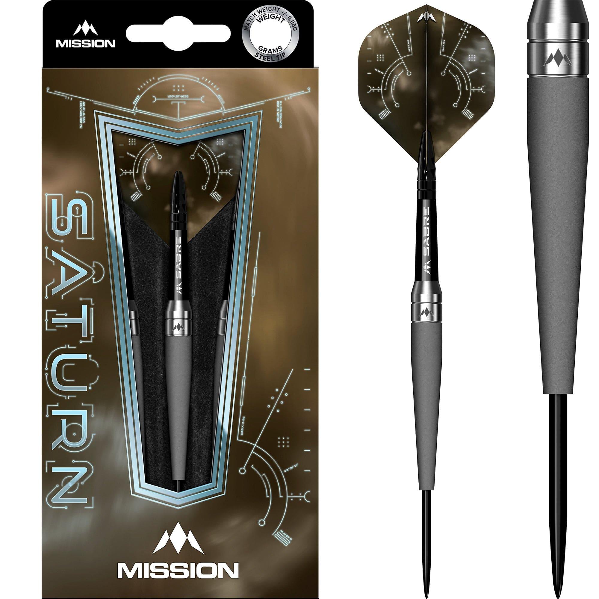MISSION Mission Saturn Darts - Steel Tip - 90% Tungsten - Titan