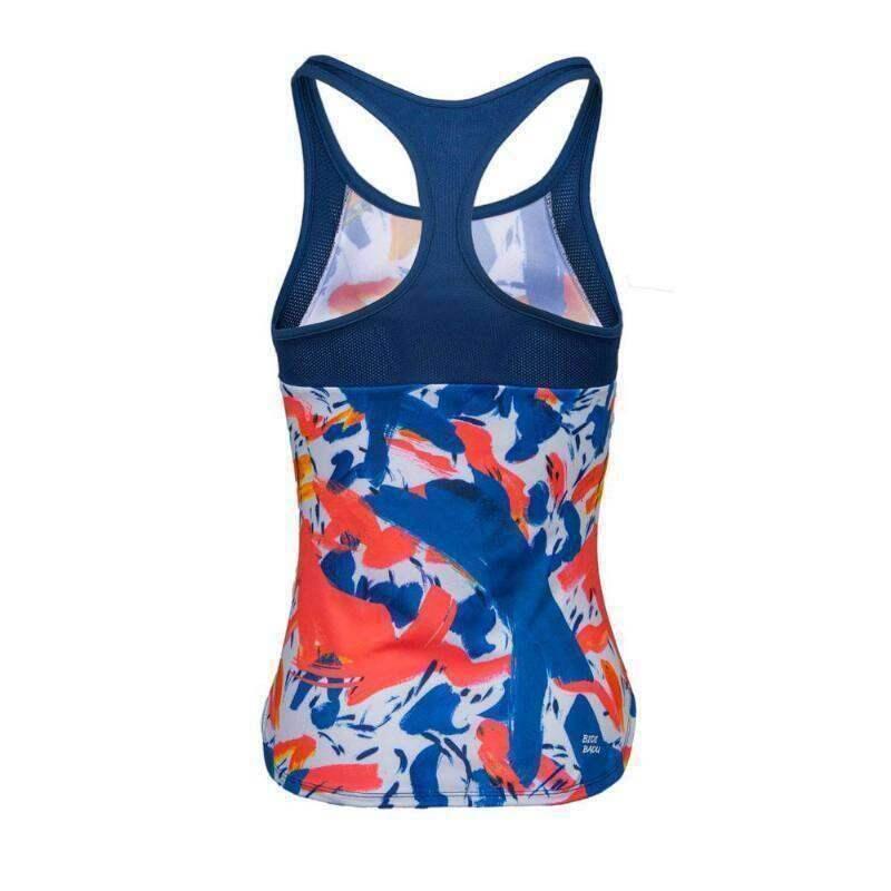 Aluna Tech Tank - green/berry 3/7