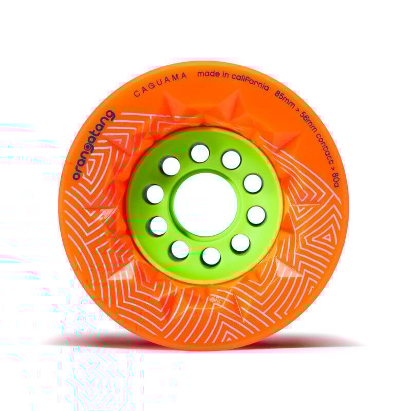 Orangatang Caguama wielen 85mm Orange 3/3