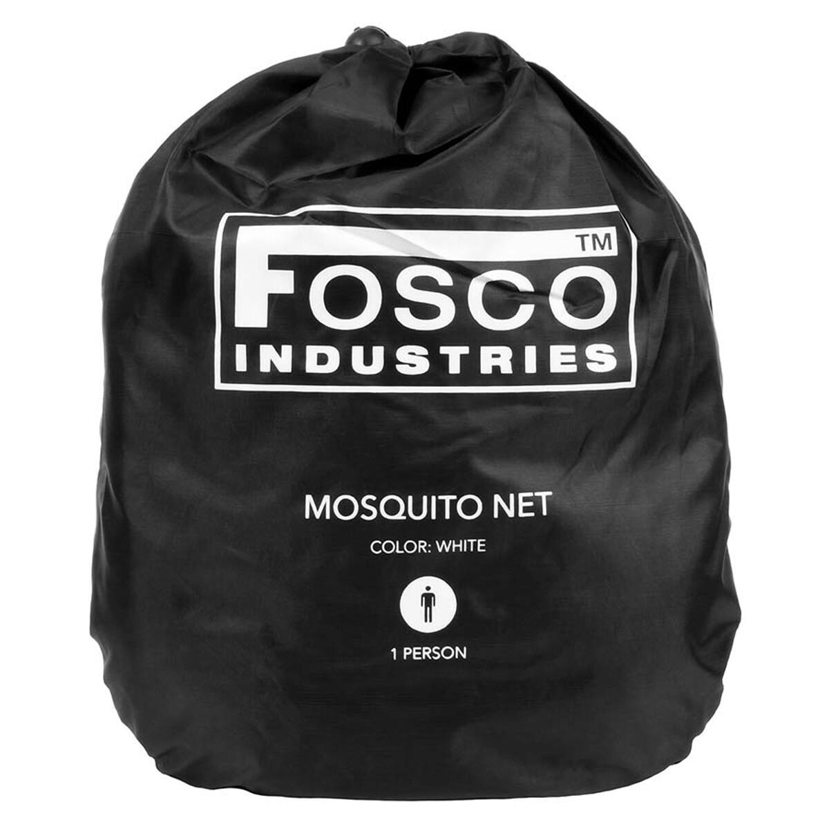 Muskietennet Mosquito net 1 persoons - Wit 2/3