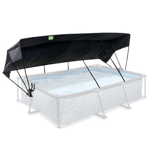 Voile d'ombrage piscine 300x200cm - universel