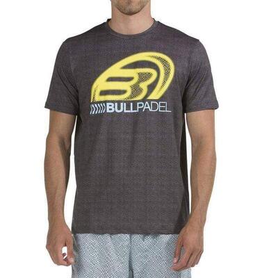 CAMISETA BULLPADEL CARARA - COLOR : NEGRO