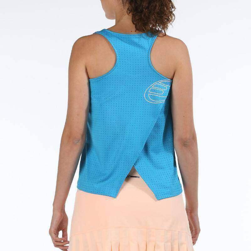 Camiseta Bullpadel Eguz Cyan 4/5