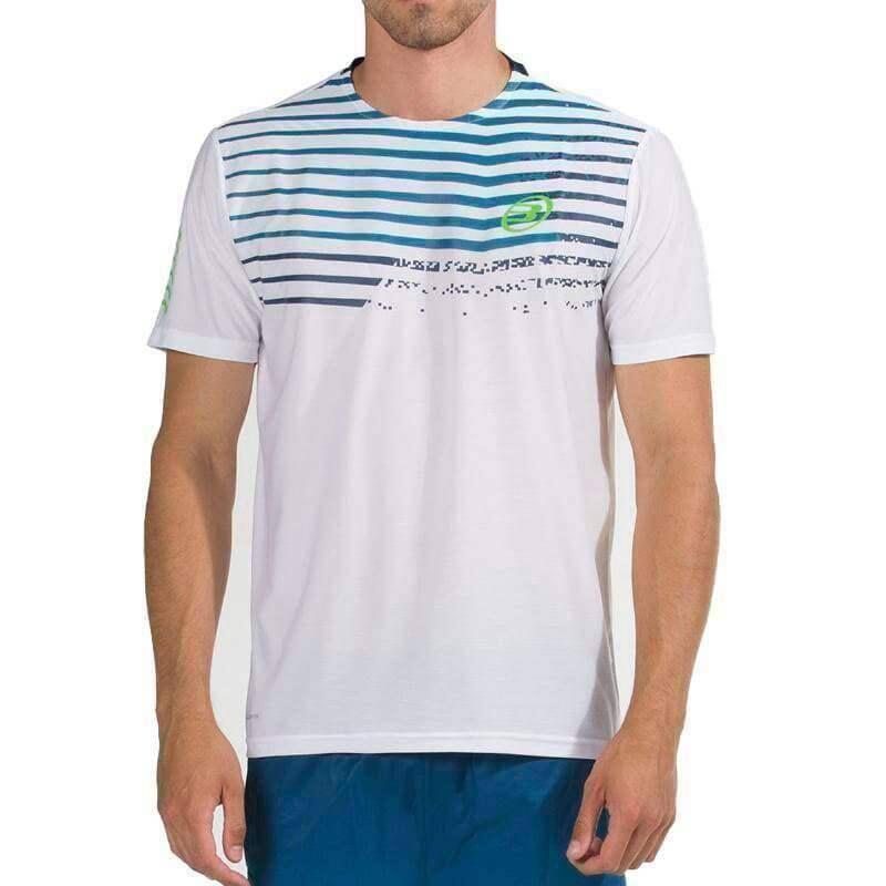 Camiseta branca bullpadel cumbal