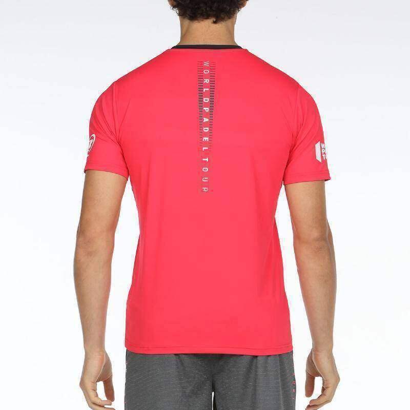 Camisa bullpadel WPT Redullu Carmesi Fluor 4/5