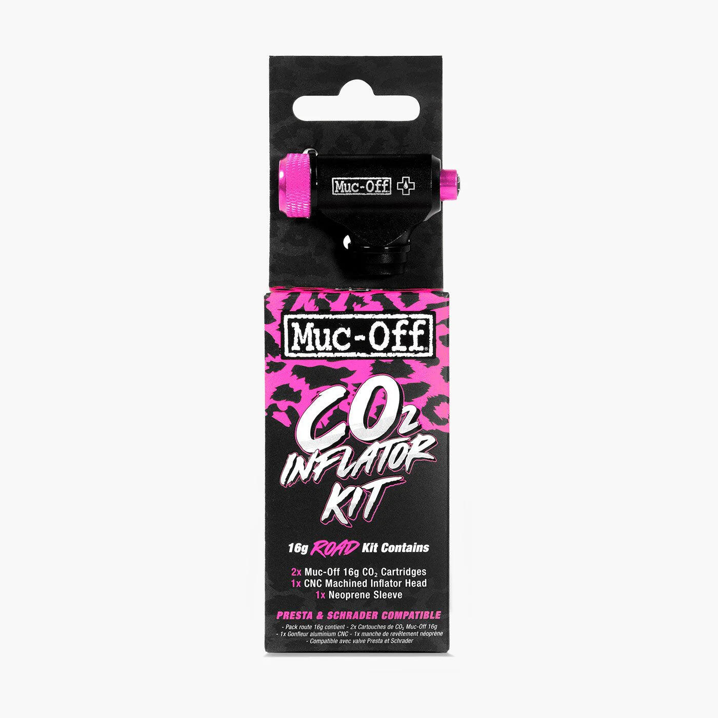 Kit de insuflar Muc-Off Road Co2