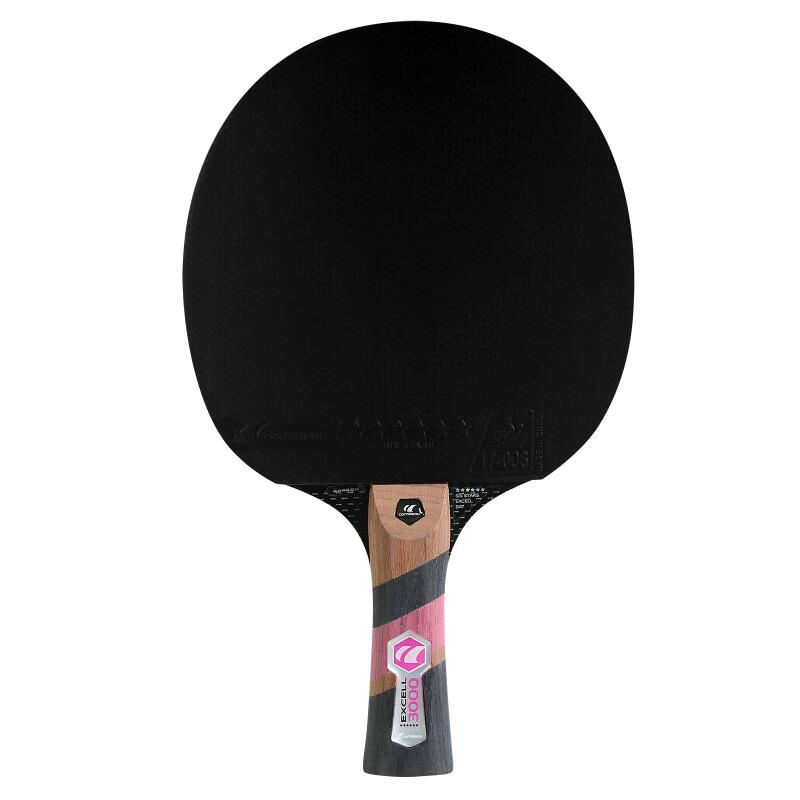 Raquete Ténis de Mesa Adulto Excell 3000 Carbono
