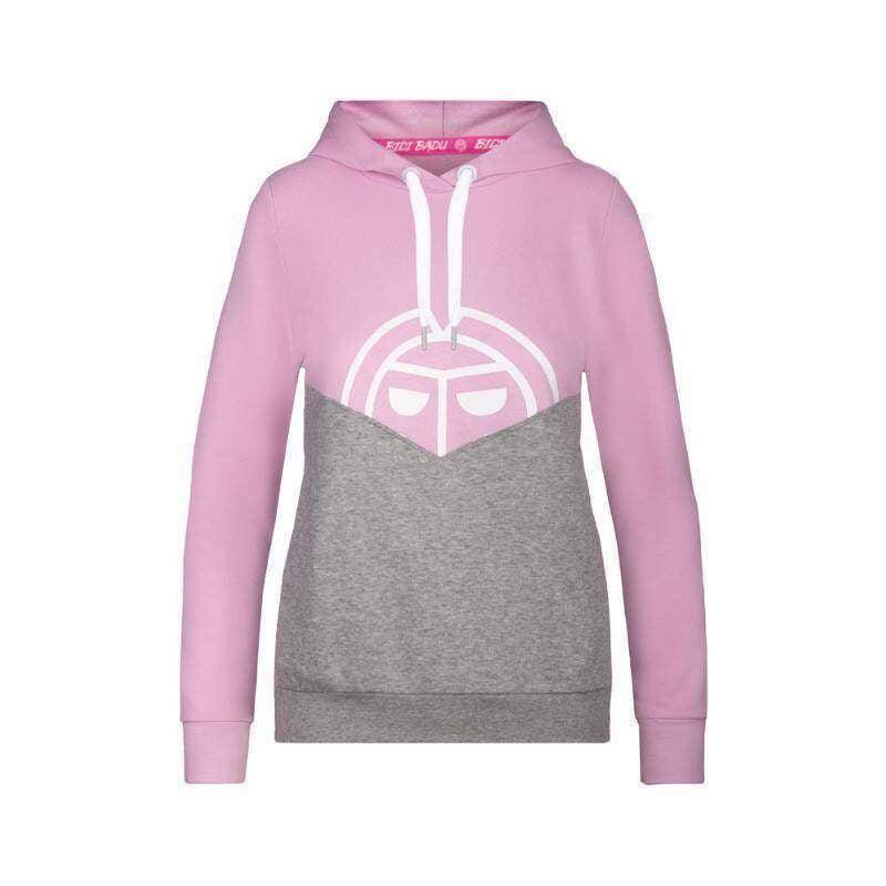 Sudadera Bidi Badu Salia Rosa Gris Claro 5/7