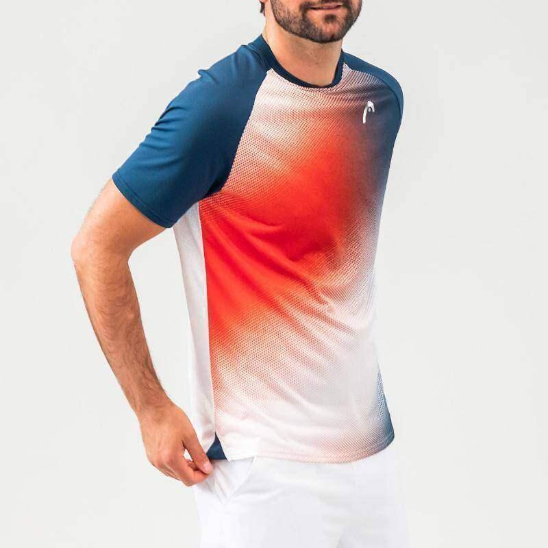 Camiseta Head Performance Print Mandarina 4/5