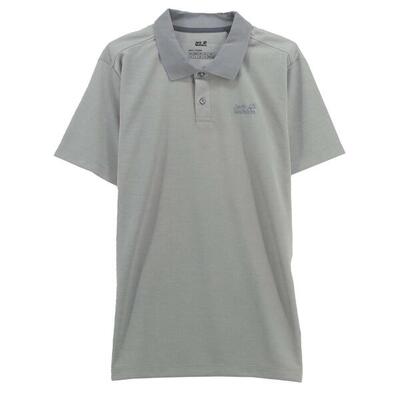 Shirt Tech Pique Polo Polo in Grau