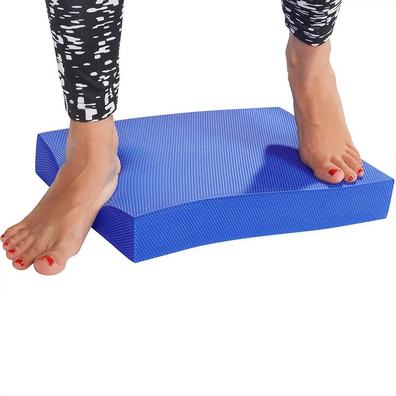 Tavola di equilibrio quadrata Trendy Bamusta Cuatro 48x39x6 cm, grigia 2/7