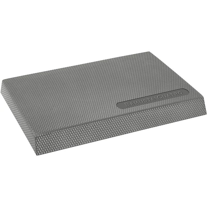Kwadratowa deska do balansowania Trendy Bamusta Cuatro 48x39x6 cm, szara