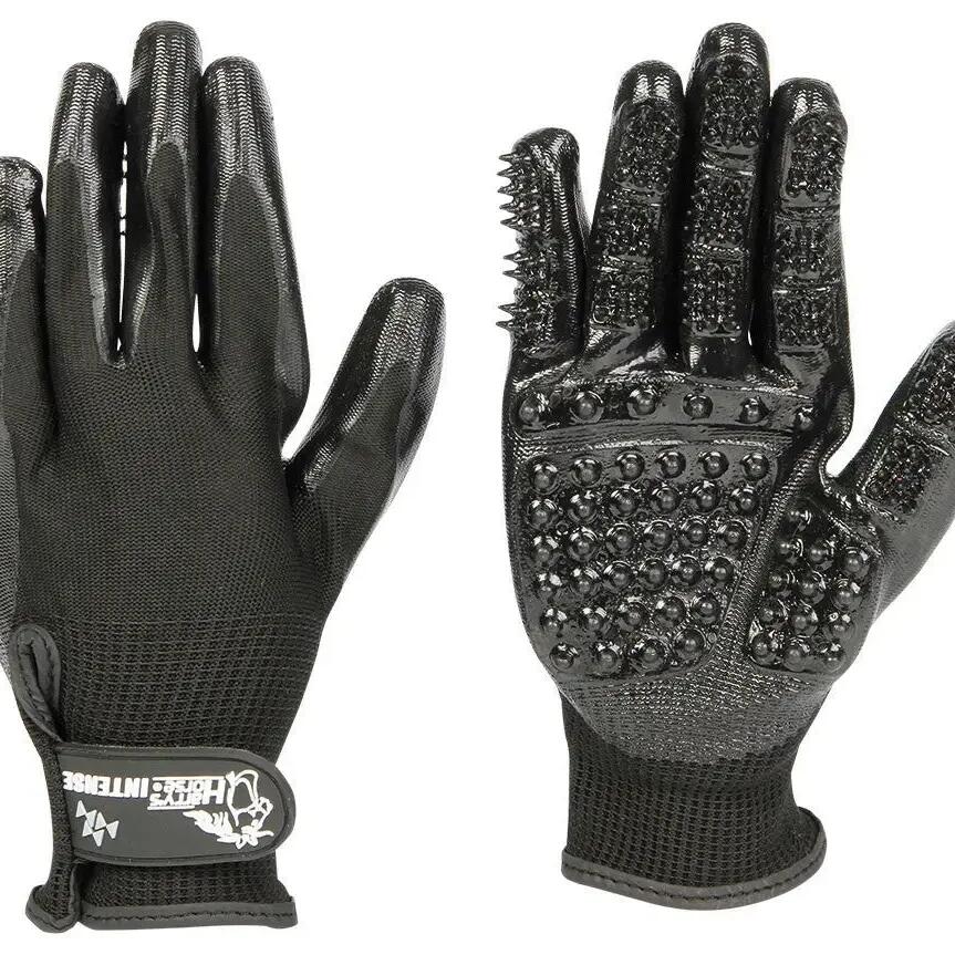 Rubber massage gloves Harry's Horse Intense