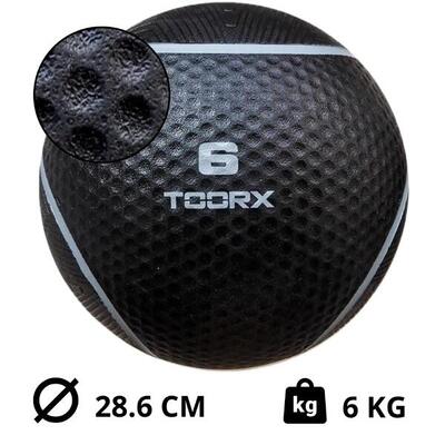 Medicine ball 1 - 6 kg | full black - 1 kg - geel