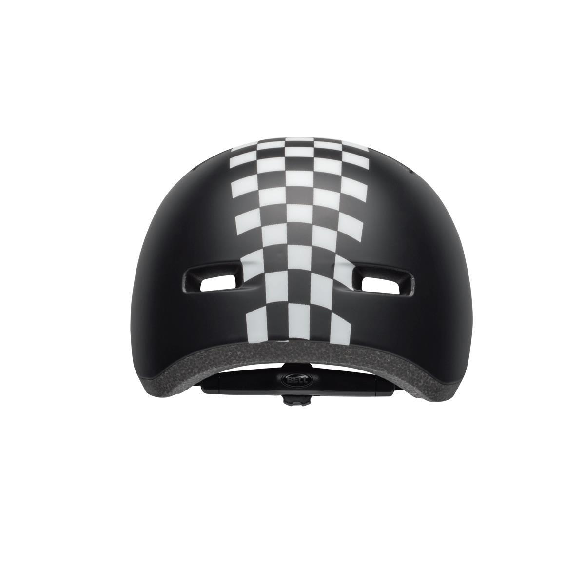 Casco C-preme Bs Lil Ripper a scacchi neri/bianchi 3/4