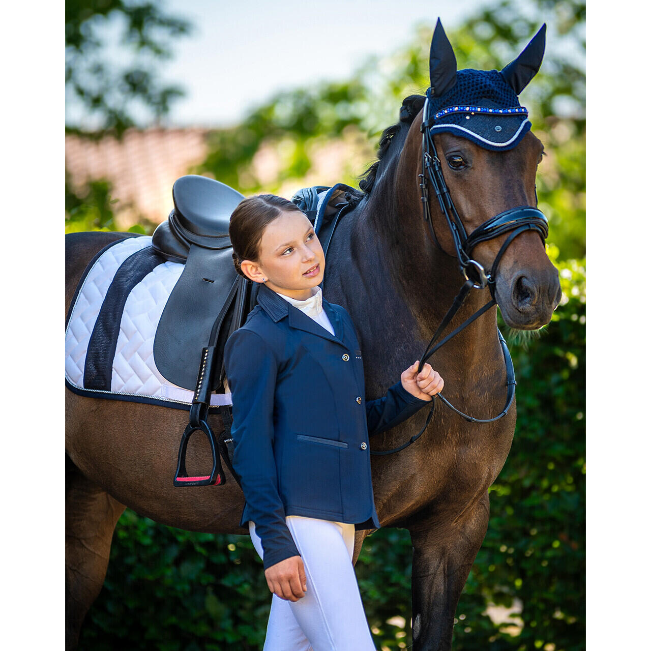 QHP – Tapis de selle Nyomi | Equinoxe Shop